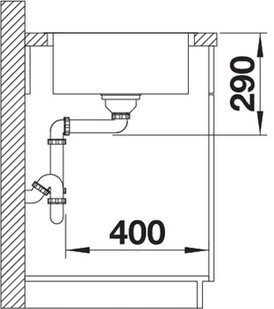 Blanco CLARON XL 60-IF/A 521641 - Zlewozmywaki - miniaturka - grafika 4
