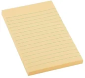 Artykuły biurowe - D.rect Notes samoprzylepny 98x150mm w linie - miniaturka - grafika 1