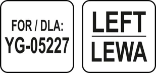YATO PROWADNICA LEWA ZAPASOWA DO PÓŁKI YATO YG-05425 - Szafy i witryny chłodnicze - miniaturka - grafika 3