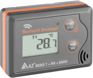 AZ Instrument Corporation. Ltd Rejestrator temperatury, wilgotności i ciśnienia z bluetooth AZI-88363 - Inne urządzenia pomiarowe - miniaturka - grafika 2