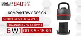 BOWFLEX Kettlebell regulowany Select Tech 840i Bowflex 3,5-18kg - Kettlebell - miniaturka - grafika 32