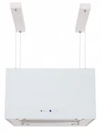 Okapy kuchenne - Toflesz Sandy Maxi Glass 40 Biały - miniaturka - grafika 1