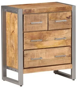 vidaXL Lumarko Szafka, 60x35x70 cm, surowe drewno mango 323485 - Szafki do salonu - miniaturka - grafika 11