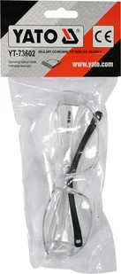 YATO OKULARY OCHRONNE BEZBARWNE YT-73602 YT-73602 - Okulary ochronne - miniaturka - grafika 3