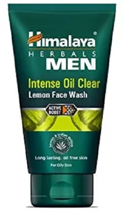 Himalaya HIMALAYA MEN Żel do mycia twarzy Intense Oil clear Lemon fresh 100ml - Żele do mycia twarzy - miniaturka - grafika 2