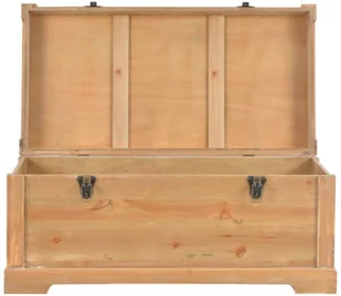 vidaXL Skrzynia ze schowkiem, siedzisko z poduszką, 80x40x40 cm, MDF - Inne meble do salonu - miniaturka - grafika 3