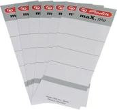 Etykiety samoprzylepne i bloki etykiet - Herlitz Etykiety do segregatora o szer. grzbietu 80mm - wsuwane 10szt. - miniaturka - grafika 1