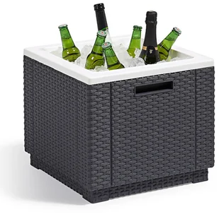 ALLIBERT Lodówka Pojemnik na lód i praktyczna pufa 213828 213828 - Pozostałe meble ogrodowe - miniaturka - grafika 4