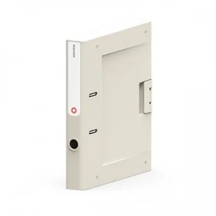 Segregator A4/50 z opcją plomby plastikowy NEW BINDER szary 1szt /OR-1815WG/ ORP046-5 - Segregatory - miniaturka - grafika 2