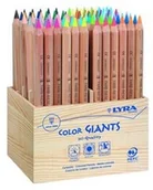 Przybory szkolne - Fila Kredki Giants natur 96 sztuk - miniaturka - grafika 1