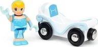 Pociągi dla dzieci - Brio Disney Princess Królewna Kopciuszek z Wagonikiem 0333220 - miniaturka - grafika 1