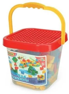 Wader Klocki Mini Blocks w wiaderku 134 elementy - Klocki - miniaturka - grafika 3