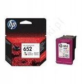 Tusze zamienniki - Oryginał Hp 652 Color Oryginał (HP652col F6V24AE) - miniaturka - grafika 1