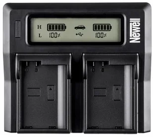 Newell Ładowarka LCD Dual Charger do Canon LP-E6 - Akumulatory do aparatów dedykowane - miniaturka - grafika 2