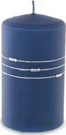 Świece - Art Pol Pol Pl Granat Świeca Kolia Mat Walec Średni Fi8 142864 - miniaturka - grafika 1