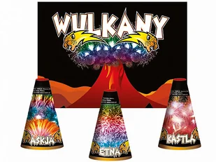 Triplex Zestaw wulkaników TXF780 - 3 sztuki - Pirotechnika i fajerwerki - miniaturka - grafika 2