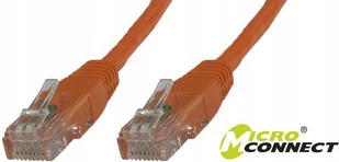 MicroConnect MicroConnect Kabel CAT 6 U/UTP 3m PVC Pomarańczowy B-UTP603O - Kable miedziane - miniaturka - grafika 2