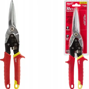 MILWAUKEE Nożyce do cięcia blachy długie Proste - Nożyce i noże - miniaturka - grafika 2