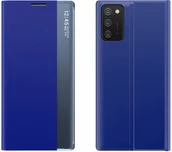 Etui i futerały do telefonów - OEM clear View New Sleep Case pokrowiec etui z klapką z funkcją podstawki Samsung Galaxy A03s (166,5) niebieski - miniaturka - grafika 1
