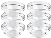 Miski i półmiski - MÄSER Zestaw 6 misek Luminarc Serie Empilable, możliwość wkładania jedna w drugą, ponadczasowe wzornictwo, 6 cm, przezroczysty, 7.5 cm 925942 - miniaturka - grafika 1