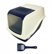 Kuwety dla kotów - Kuweta Dla Kota Kryta 57cm Ariel + Filtr + Łopatka - miniaturka - grafika 1