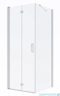 Oltens Trana kabina prostokątna szkło przejrzyste 100x90 cm 20201100 - Kabiny prysznicowe - miniaturka - grafika 2