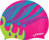 Pływanie - Finis Mermaid Czepek silikonowy Dziewczynki, crown 2020 Czepki pływackie 8005 - miniaturka - grafika 1