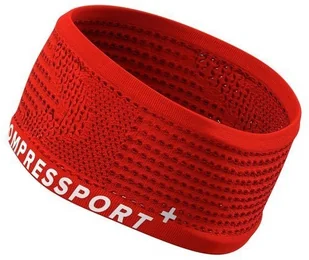 Compressport opaska na głowę HEADBAND ON/OFF V3 czerwona - Czapki i chusty sportowe męskie - miniaturka - grafika 6