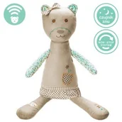 Szumiące zabawki - SZUMIĄCY MIŚ DZIEWCZYNKA CIEMNA z czujnikiem snu - miniaturka - grafika 1