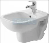 Bidety - Duravit D-CODE bidet podwieszany compact 22371500002 + profesjonalny środek do pielęgnacji ceramiki - miniaturka - grafika 1
