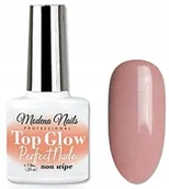 Utwardzacze do paznokci - Top Glow Non Wipe 7,3ml -Perfect Nude Modena Nails - miniaturka - grafika 1