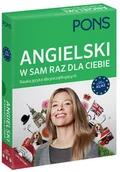 Książki do nauki języka angielskiego - Pons Angielski w sam raz dla Ciebie. Nauka języka dla początkujących +CD + DVD - Praca zbiorowa - miniaturka - grafika 1