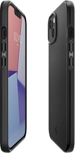 Spigen nakładka Thin Fit do iPhone 13 czarna - Etui i futerały do telefonów - miniaturka - grafika 15