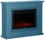 Kominki elektryczne - FERRETTI Cloe 2000W turkus - miniaturka - grafika 1