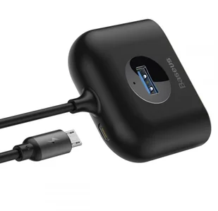 Baseus HUB USB Baseus Baseus Square round 4 w 1 USB HUB 1m CAHUB-AY01 - Huby USB - miniaturka - grafika 20