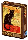 Puzzle - Puzzle 1000 Stare plakaty Czarny kot Nowa - miniaturka - grafika 1
