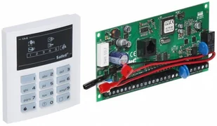 SATEL Komplet: płyta główna CA-5 P + manip. CA-5 KLED-S (bez obudowy) CA-5 KPL-L - Alarmy - miniaturka - grafika 2