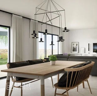 Light Prestige HAT biurkowa czarna LP-1661/1T BK [11500551] - Lampy stojące - miniaturka - grafika 3