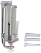 Pozostałe akcesoria kuchenne - vidaXL Nadziewarka do kiełbasy, ręczna, pionowa (3,5l). - miniaturka - grafika 1