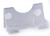Wizytowniki - Durable Wizytownik stojący Acrylic Business Card Dispenser 50 przeźroczysty 2414 - miniaturka - grafika 1