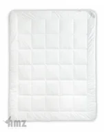 Kołdry - AMZ Kołdra antyalergiczna Cotton Rozmiar 155x200 Kolor biały Kołdra 4 pory roku - miniaturka - grafika 1