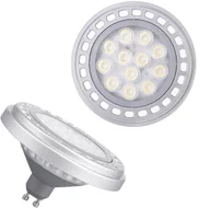 Żarówki LED - Żarówka ledowa 11W 1000lm GU10 neutralny biały, oprawa szara LUM0041A - miniaturka - grafika 1
