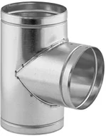 Kominy i akcesoria - Darco Trójnik 120 mm 90 st. ocynkowany - miniaturka - grafika 1