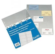 Koszulki na dokumenty - Bantex Koszulki na 20 wizytówek A4 214008 - miniaturka - grafika 1