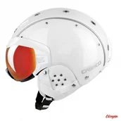Kaski narciarskie - Casco SP-6 Visor white 07.2567.M - miniaturka - grafika 1