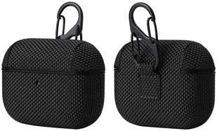 Apple Alogy Etui nylonowe Alogy obudowa ochronna do AirPods Pro Czarne 9458X1 - Akcesoria do słuchawek - miniaturka - grafika 5