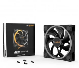 BE QUIET! LIGHT WINGS 140mm PWM - Wentylatory komputerowe - miniaturka - grafika 2