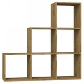 Regały - TOP E SHOP TOP E SHOP REGAŁ SCHODKOWY STEP RS-30 ARTISAN STEP ARTISAN 3X3 - miniaturka - grafika 1