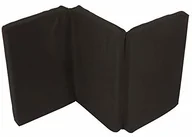 Materace turystyczne - Nattou materac do łóżeczka turystycznego 10705, Micro Fiber, czarna, 120 x 60 cm - miniaturka - grafika 1