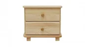 Szafki nocne - Meble Magnat Szafka drewniana nr S7 - miniaturka - grafika 1